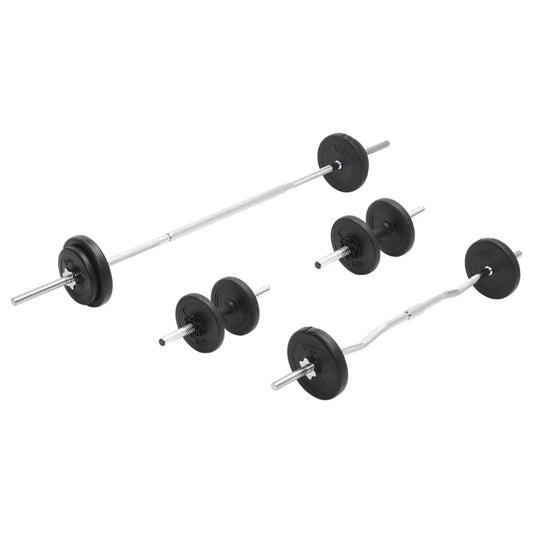 Ensemble d'haltères et de barres Muscle Forge
