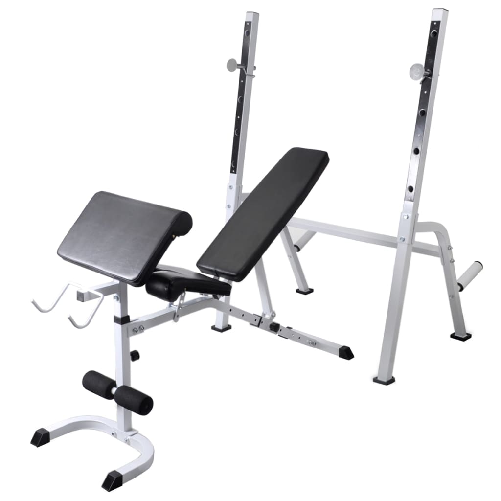 Banc d'entraînement et support de poids jeu d'haltères Muscle Forge