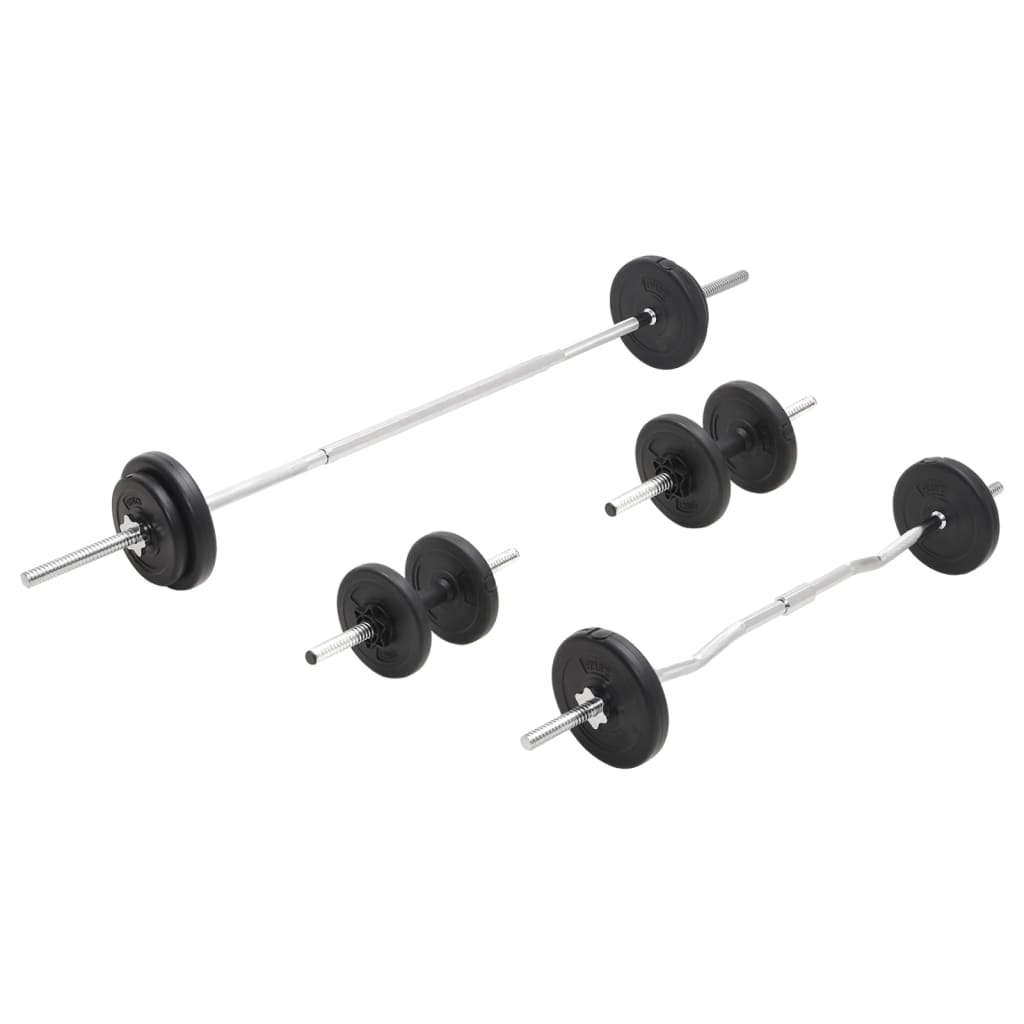 Ensemble d'haltères et de barres Muscle Forge