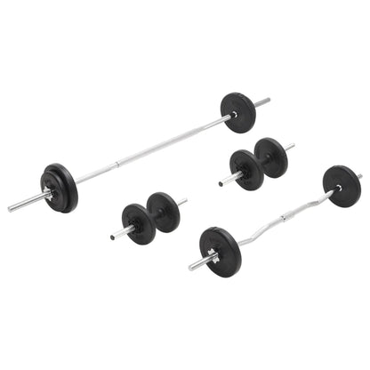 Ensemble d'haltères et de barres Muscle Forge