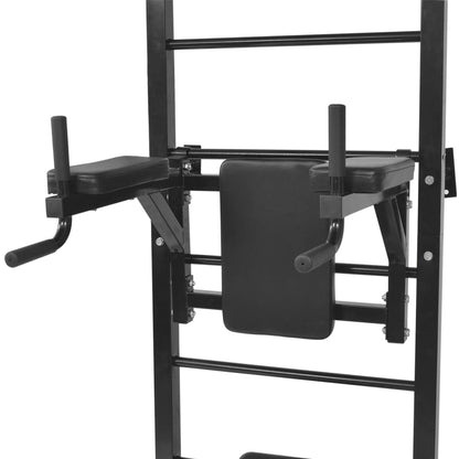 Tour de musculation murale multifonctions noire Muscle Forge