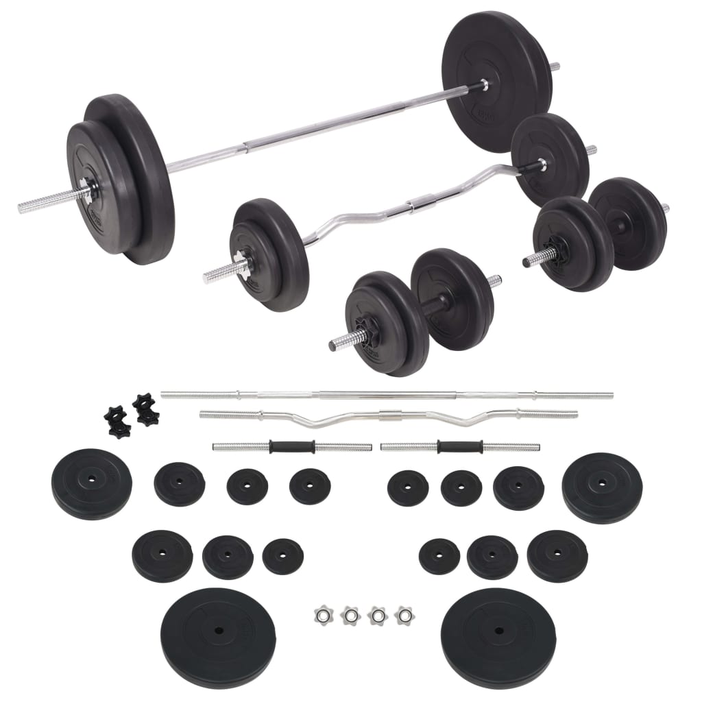 Banc d'entraînement avec support de poids jeu d'haltères Muscle Forge