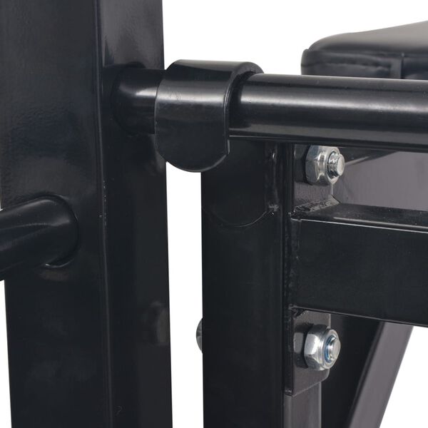 Tour de musculation murale multifonctions noire Muscle Forge