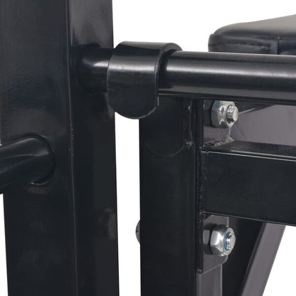 Tour de musculation murale multifonctions noire Muscle Forge