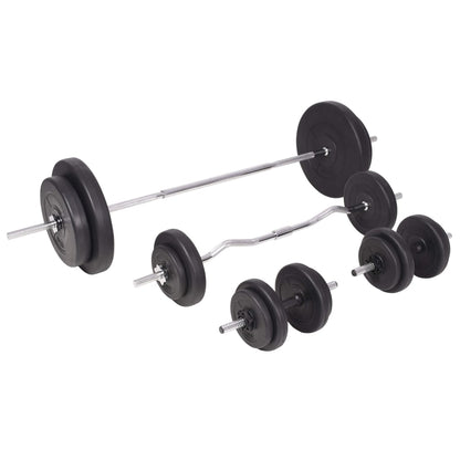 Banc d'entraînement avec support de poids jeu d'haltères Muscle Forge